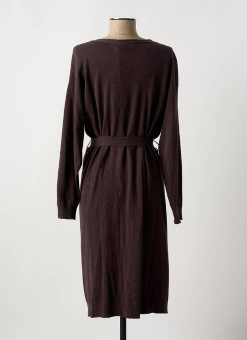 Gilet manches longues marron CREAM pour femme