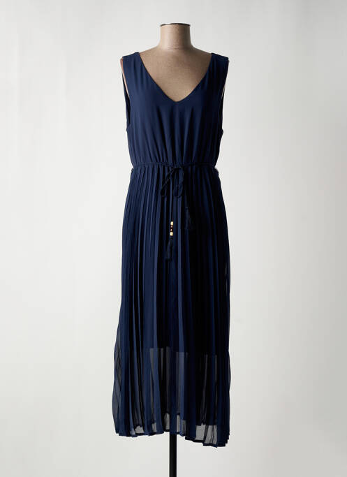 Robe longue bleu CREAM pour femme