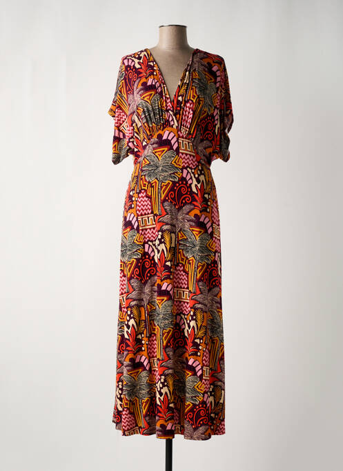 Robe longue orange SURKANA pour femme