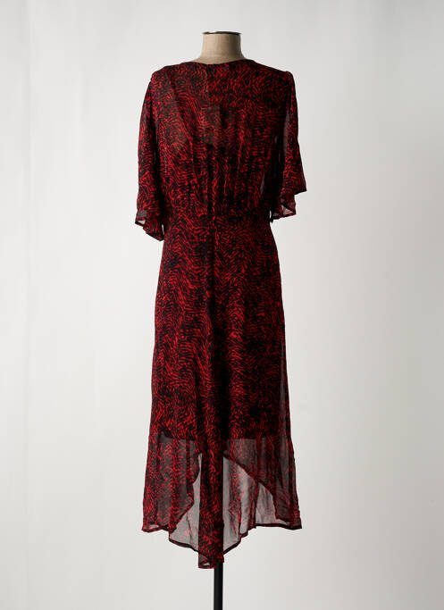 Robe longue rouge CREAM pour femme