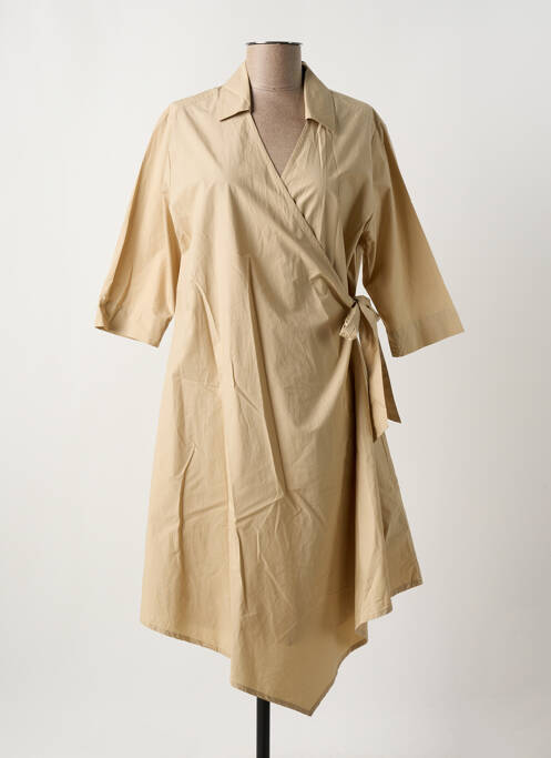 Robe mi-longue beige MASAI pour femme