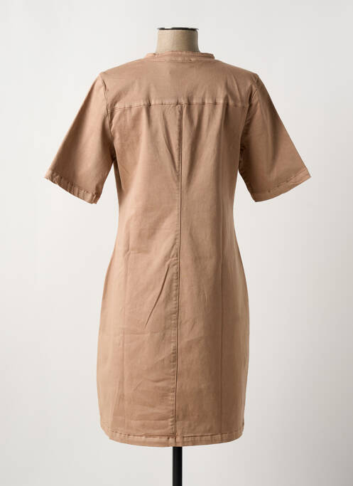 Robe mi-longue marron CREAM pour femme
