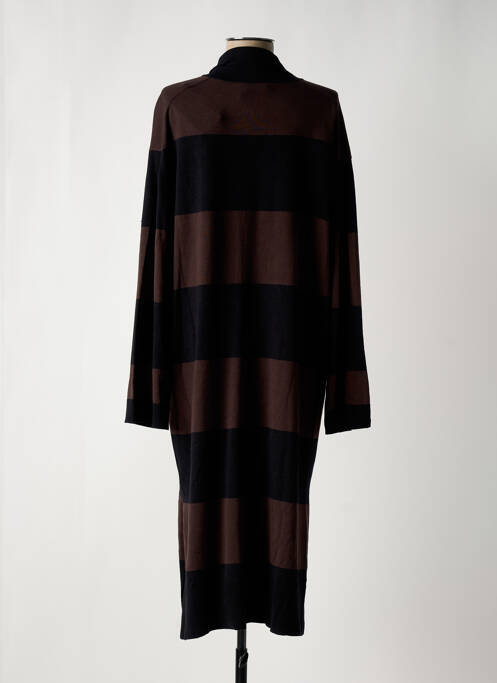 Robe mi-longue marron MASAI pour femme