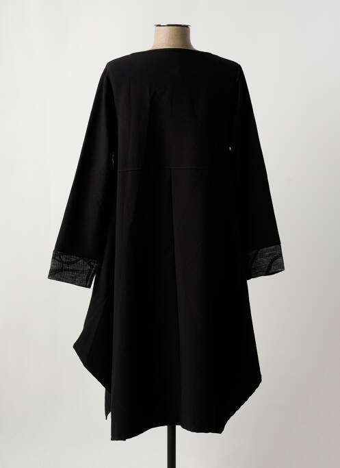 Robe mi-longue noir G!OZE pour femme