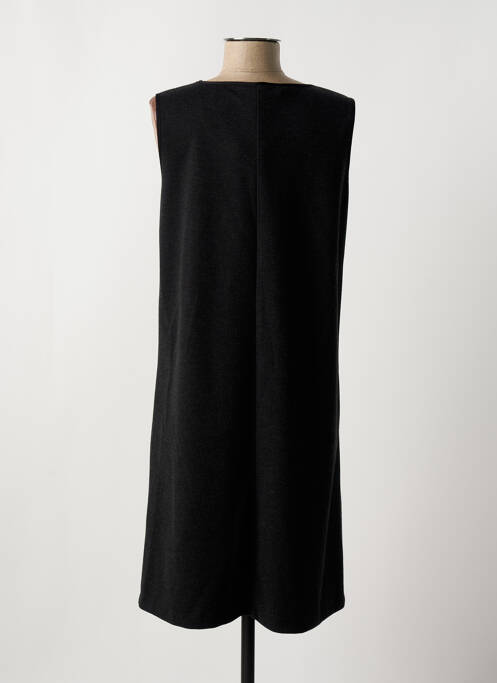 Robe mi-longue noir G!OZE pour femme