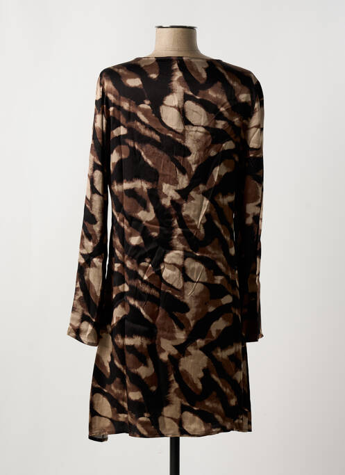 Robe mi-longue noir SURKANA pour femme