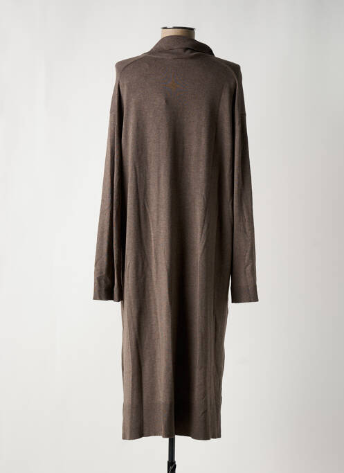 Robe pull marron MASAI pour femme