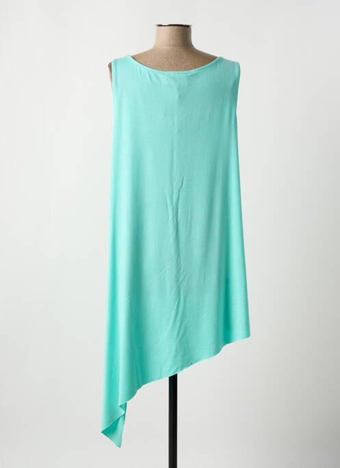 Tunique sans manche bleu OZAI N KU pour femme