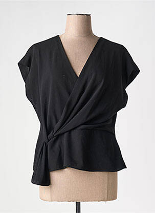 Top manches courtes manches courtes noir ZARA femme