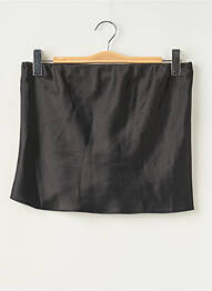 Mini-jupe taille élastique noir NEW LOOK femme