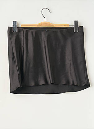 Mini-jupe coupe droite noir NEW LOOK femme