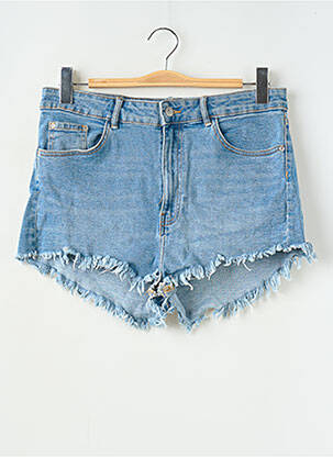 Short tissage denim taille normale bleu ZARA femme