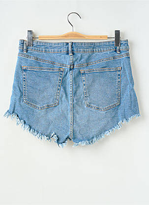 Short tissage denim taille normale bleu ZARA femme