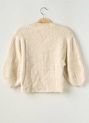 Gilet manches longues beige ASOS pour femme seconde vue