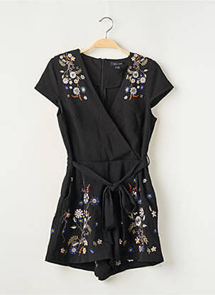 Combishort noir NEW LOOK pour femme