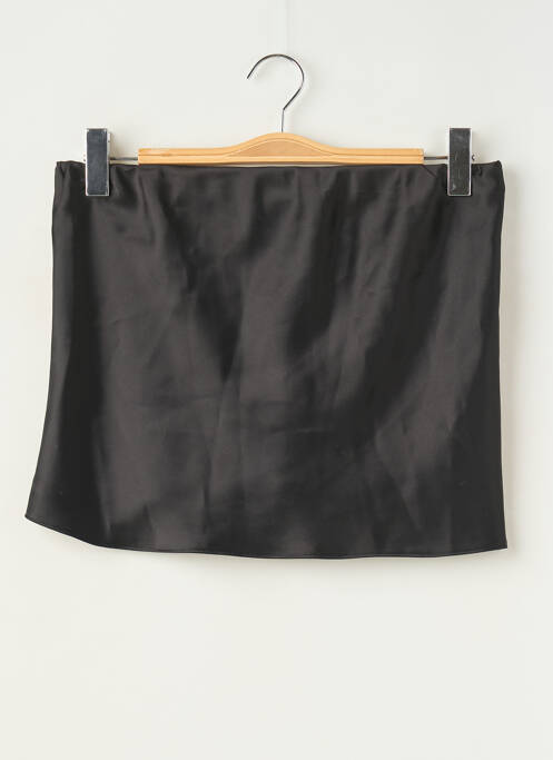 Mini-jupe coupe droite noir NEW LOOK femme