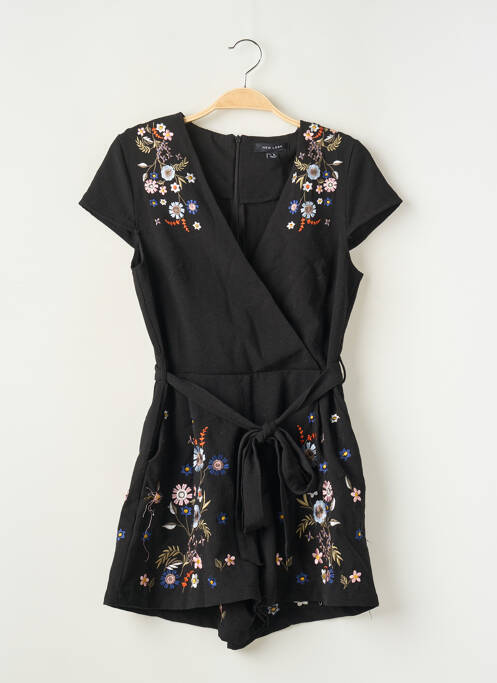 Combishort noir NEW LOOK pour femme