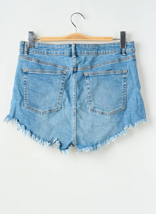 Short bleu ZARA pour femme
