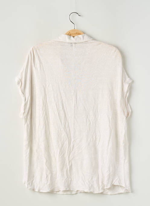 T-shirt blanc MASSIMO DUTTI pour femme