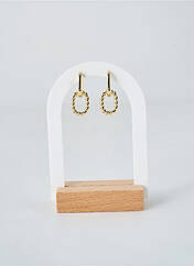 Boucles d’oreilles or SANS MARQUE pour femme seconde vue