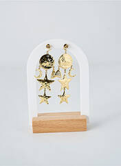 Boucles d’oreilles or WANDERLUST pour femme seconde vue