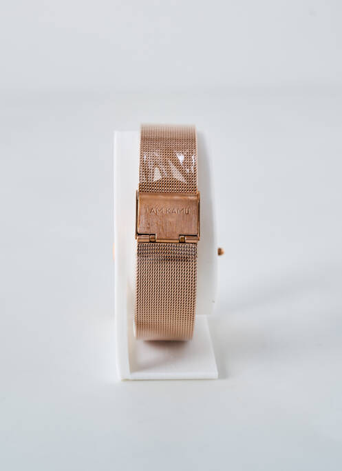 Montre matériaux métal rose I AM KAMU femme