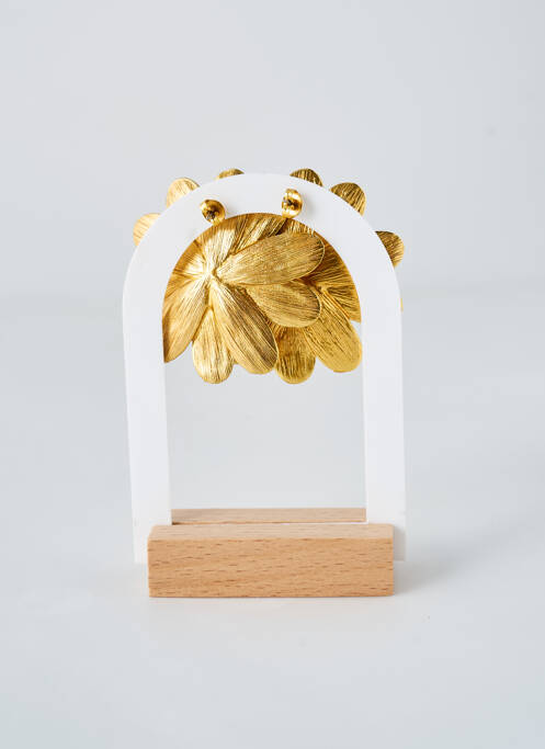 Boucles d’oreilles or SANS MARQUE pour femme