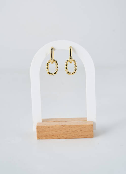 Boucles d’oreilles or SANS MARQUE pour femme