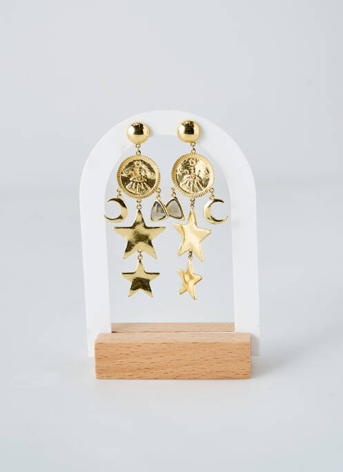 Boucles d’oreilles or WANDERLUST pour femme