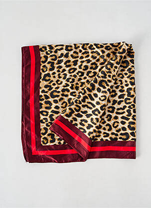 Foulard imprimé animal violet SANS MARQUE femme