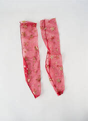 Chaussettes rouge SANS MARQUE pour femme seconde vue