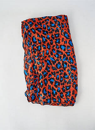 Foulard orange SANS MARQUE pour femme