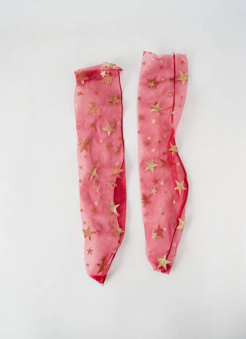 Chaussettes rouge SANS MARQUE pour femme