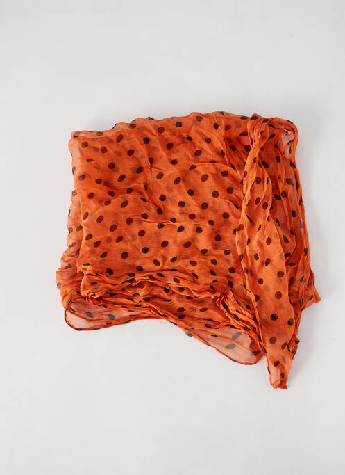 Foulard orange SANS MARQUE pour femme