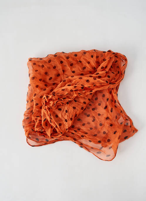Foulard orange SANS MARQUE pour femme