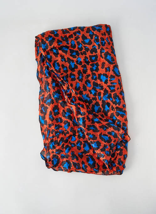 Foulard orange SANS MARQUE pour femme