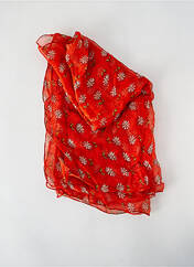 Foulard rouge SANS MARQUE pour femme seconde vue