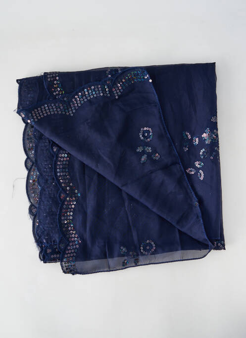 Foulard bleu SANS MARQUE pour femme