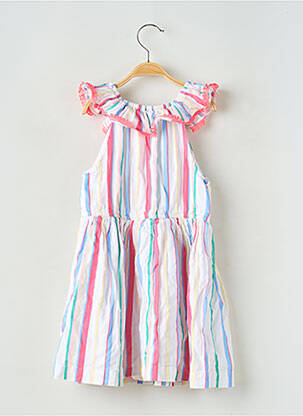 Robe mi-longue sans manche sans manche blanc SERGENT MAJOR fille