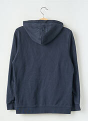 Sweat-shirt à capuche bleu KARIBAN pour garçon seconde vue