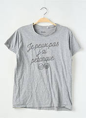 T-shirt gris ENKR. pour homme seconde vue