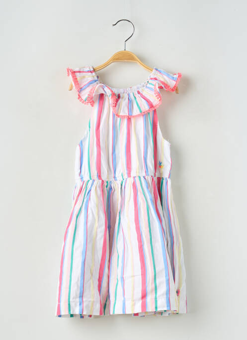Robe mi-longue sans manche sans manche blanc SERGENT MAJOR fille