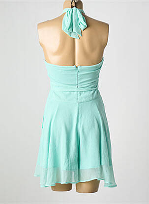 Robe courte coupe fluide sans manche bleu GUESS BY MARCIANO femme