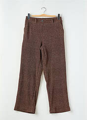 Pantalon droit marron BREAL pour femme seconde vue