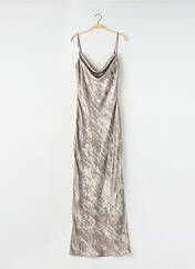 Robe longue marron HOUSE OF CB LONDON pour femme seconde vue