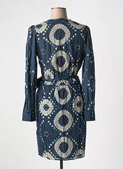 Robe mi-longue bleu MARE DI LATTE pour femme seconde vue