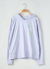 Sweat-shirt à capuche violet PUMA pour femme seconde vue