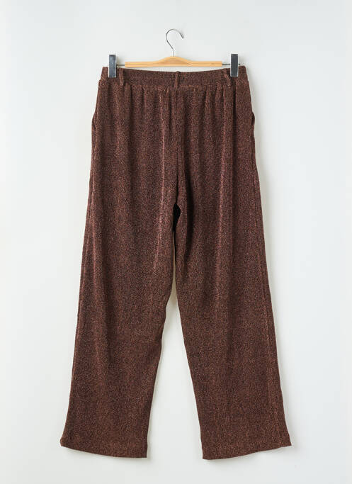 Pantalon droit marron BREAL pour femme