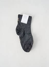 Chaussettes stretch argent ALME femme