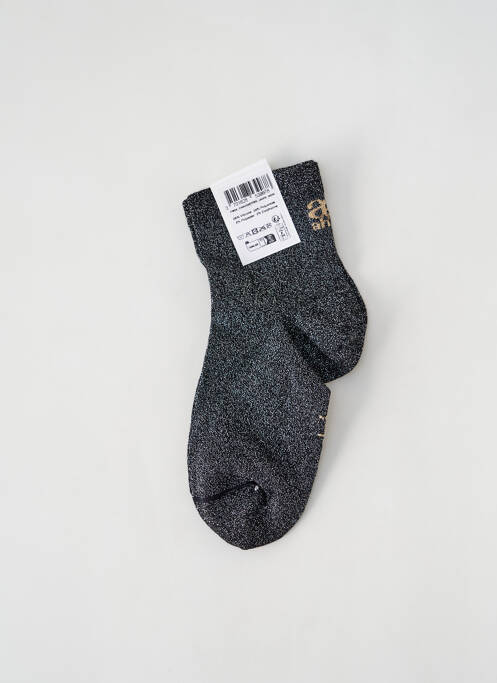 Chaussettes stretch argent ALME femme